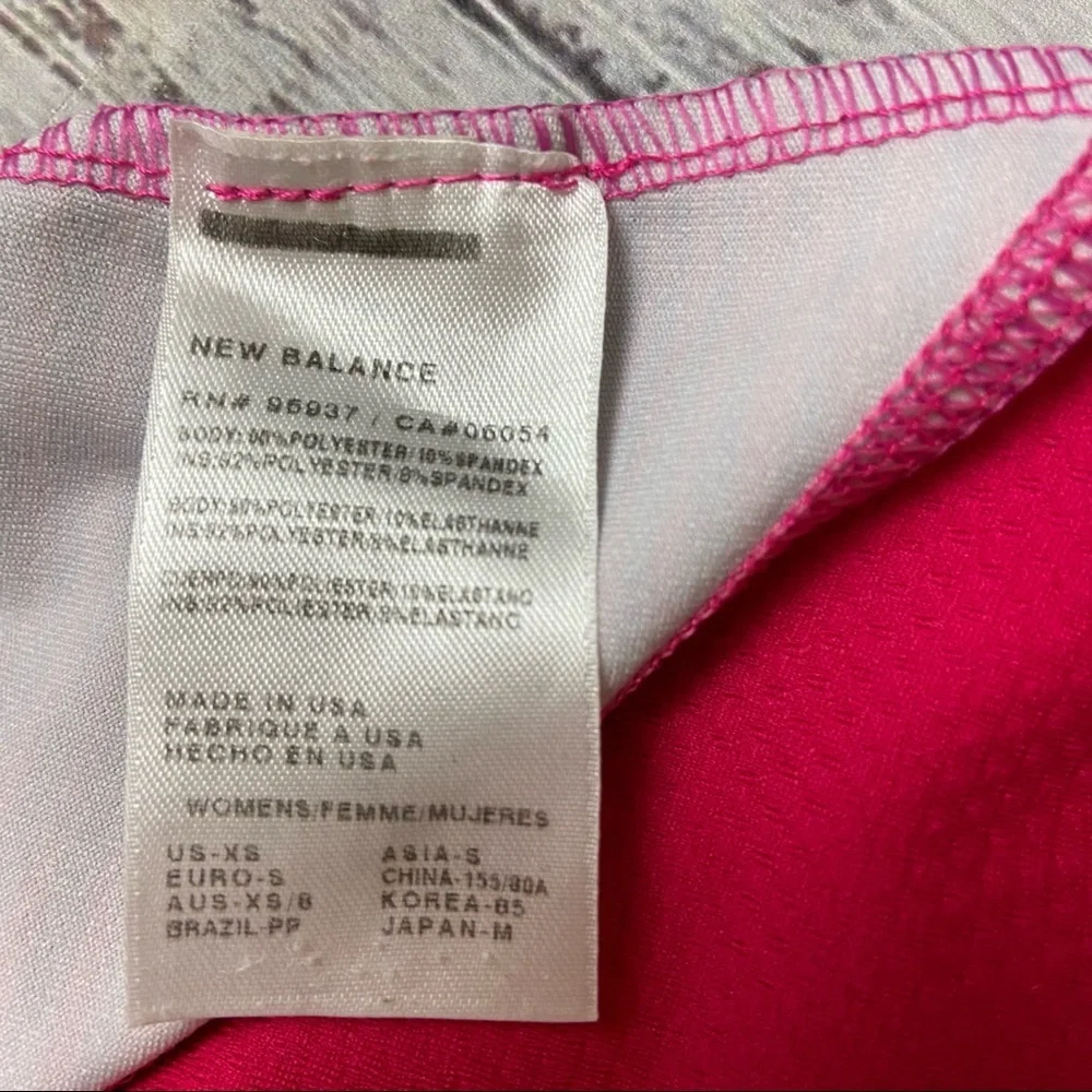 New Balance Striped Tank Top. Size XSmall. EUC - Picture 7 of 9